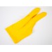 黃色彈性布料．三指手套．DSL-EQP-10Y