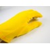 黃色彈性布料．三指手套．DSL-EQP-10Y