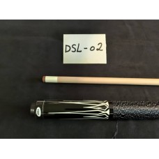 DSL黑白刺針圖騰．基礎撞球桿．DSL-02