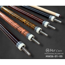 MIT.快速牙 鳥眼楓木鑲嵌銀環格輪撞球桿.MW26-01~05 (5個顏色可選) (目前 現貨中) MIT.快速牙 鳥眼楓木鑲嵌銀環格輪撞球桿.MW26-01~05 (5個顏色可選) (目前 現貨中)