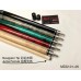 MIT．快速牙 鳥眼楓木鑲嵌銀環格輪撞球桿．MZ22-01~06(6色可選) (目前 現貨中) 