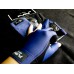 藍色半指．FURY原裝進口萊卡伸縮布三指手套．FURY-HBL3 ( 缺貨中)